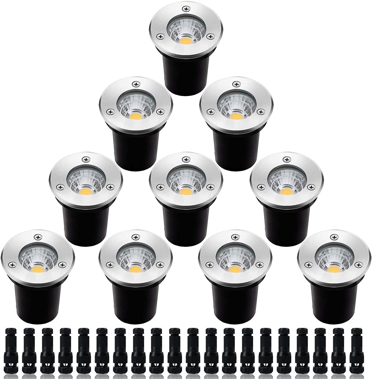 Outdoor Lighting Underground Wiring - Laagspanningslandschapsverlichting, LED-wellverlichting voor buiten 12-24V AC/DC