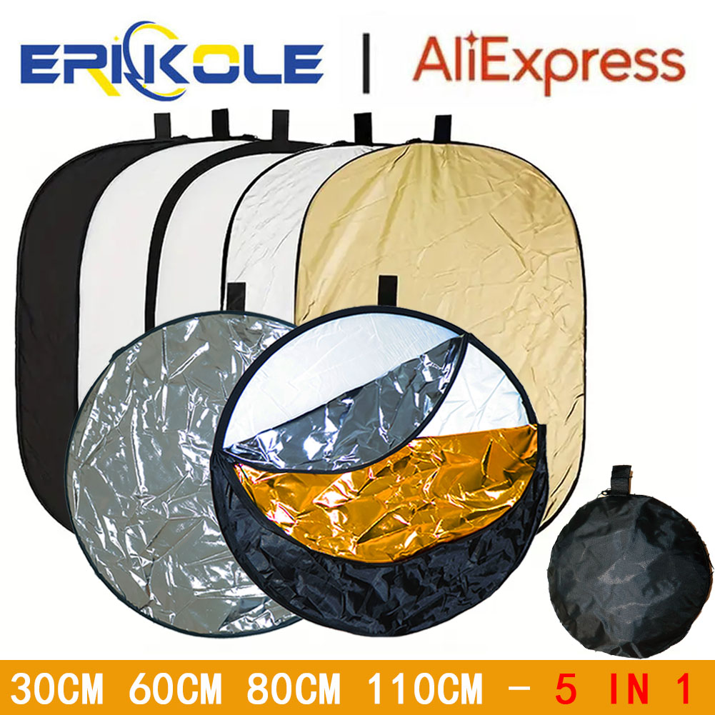 Outdoor Lighting Kit Photography - ERIKOLE 5-in-1 fotoreflectorkit - 30 60