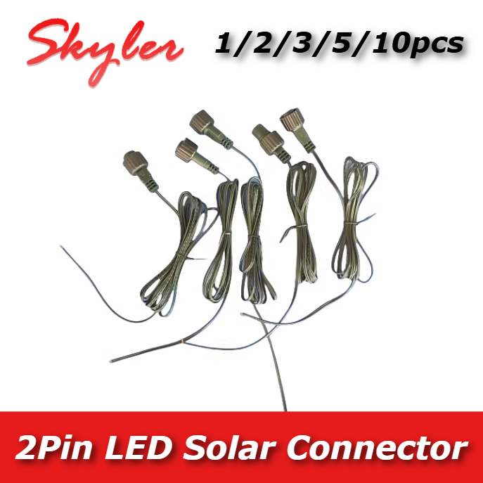 Photocell Outdoor Lighting - 2-pins LED-connector met 25 cm aansluitdraad