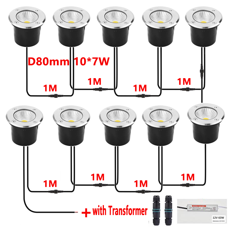 Outdoor Lighting Underground Wiring - 12V LED Inbouwlamp IP67 Waterdichte Buitenlamp