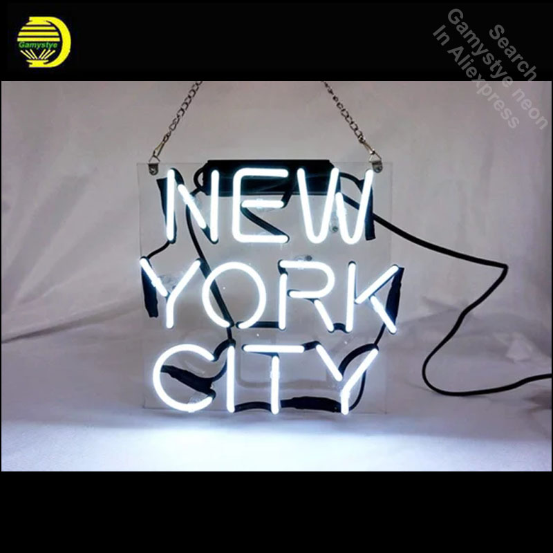 Outdoor Lighting New York - New York City Neon Sign Versier