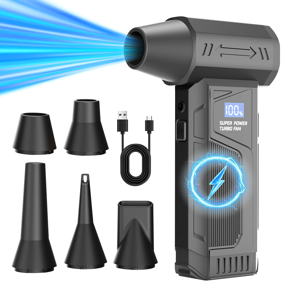 Outdoor Lighting Under Eaves - 【2026 Nieuw】Draadloze Jet Fan borstelloze motor
