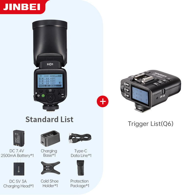 Outdoor Lighting Kit Photography - JINBEI HD-1 Camera Flitslicht Fotografie Buiten