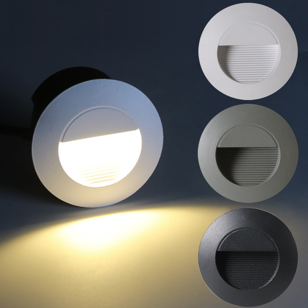 Outdoor Lighting Up And Down - Outdoor Trap Verlichting 3W Led Embedded