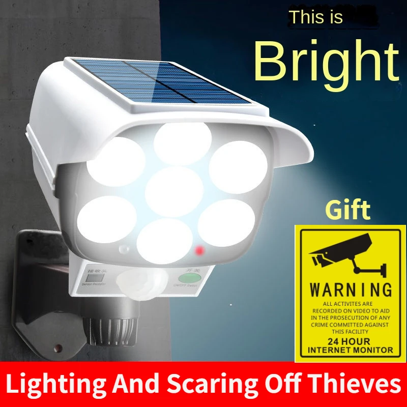 Halo Outdoor Lighting - Outdoor Solar Light Bewegingssensor Beveiliging Dummy