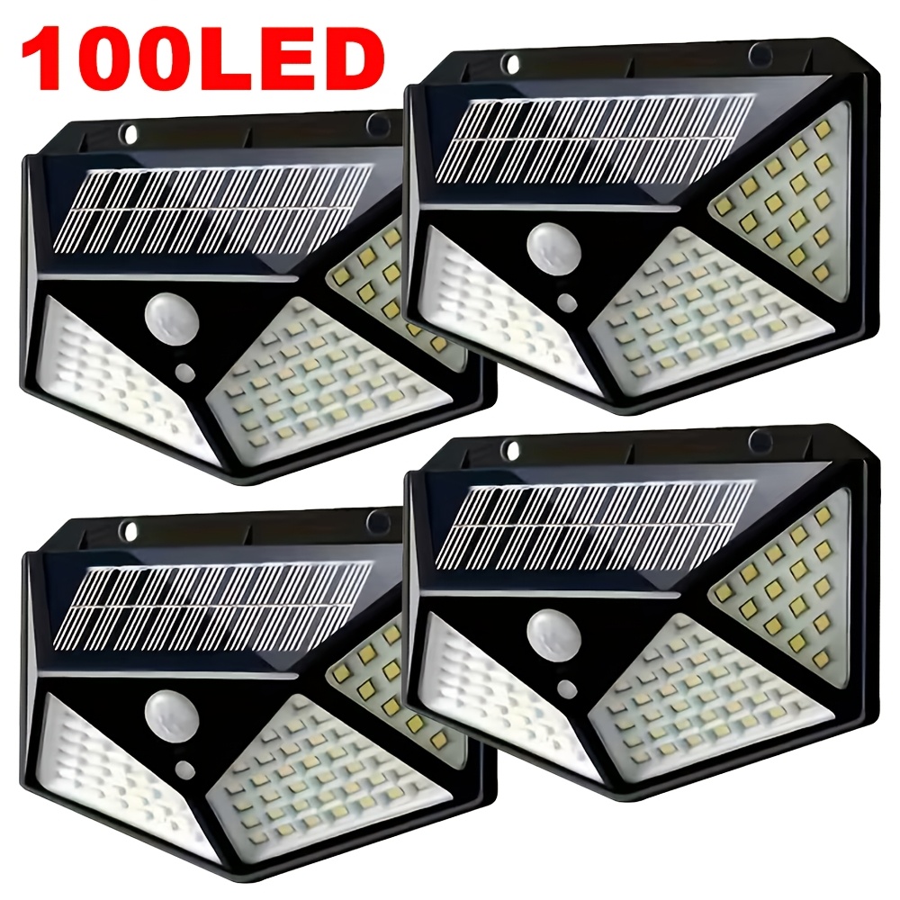 Halo Outdoor Lighting - 100LED buitenlamp op zonne-energie, buitenlamp met