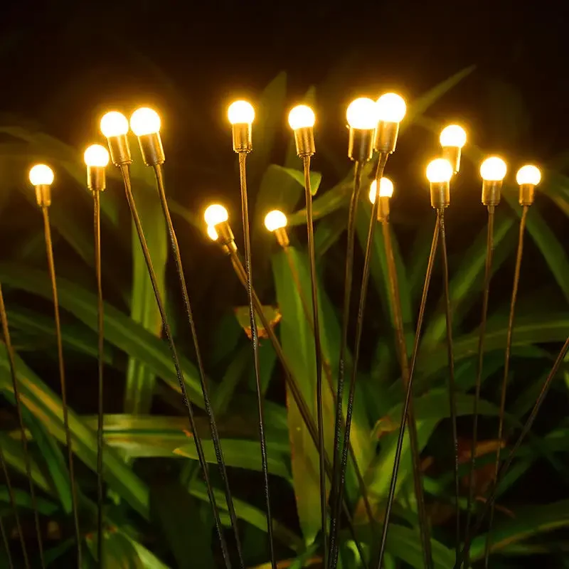 Halo Outdoor Lighting - Buitenverlichting op zonne-energie, waterdicht, 6/8/10-koppige LED-lamp,