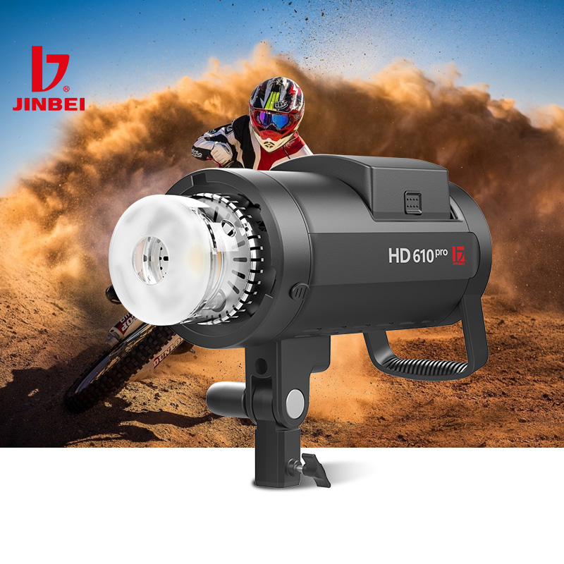 Outdoor Lighting Kit Photography - JINBEI HD610 TTL Batterij Monolight HSS