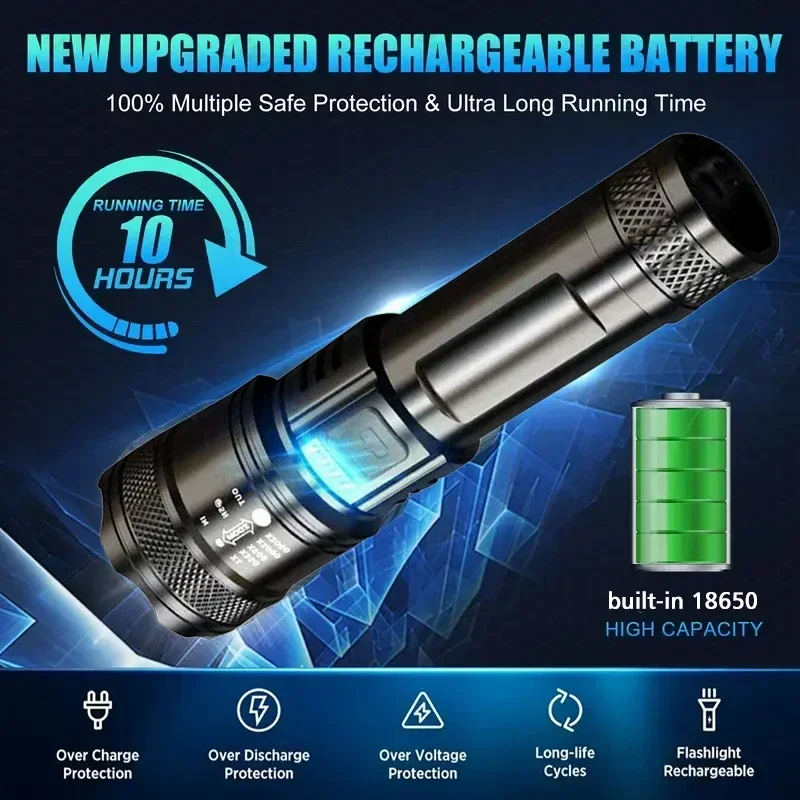 Superheldere LED-zaklamp USB o - Outdoor Lighting Lanterns recensie en prijs