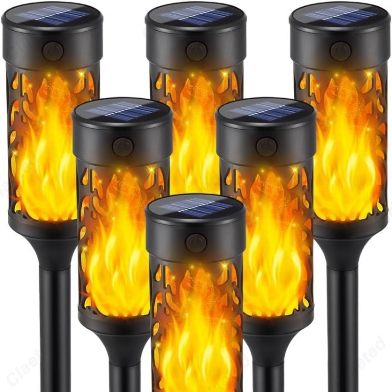 Nieuwe Ronde Solar Flame Lamp  - Outdoor Lighting Year Round recensie en prijs