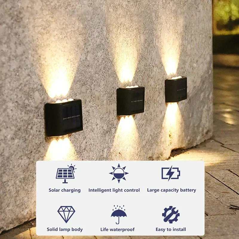 LED Solarlamp Buiten Waterdich - Outdoor Lighting Up And Down recensie en prijs