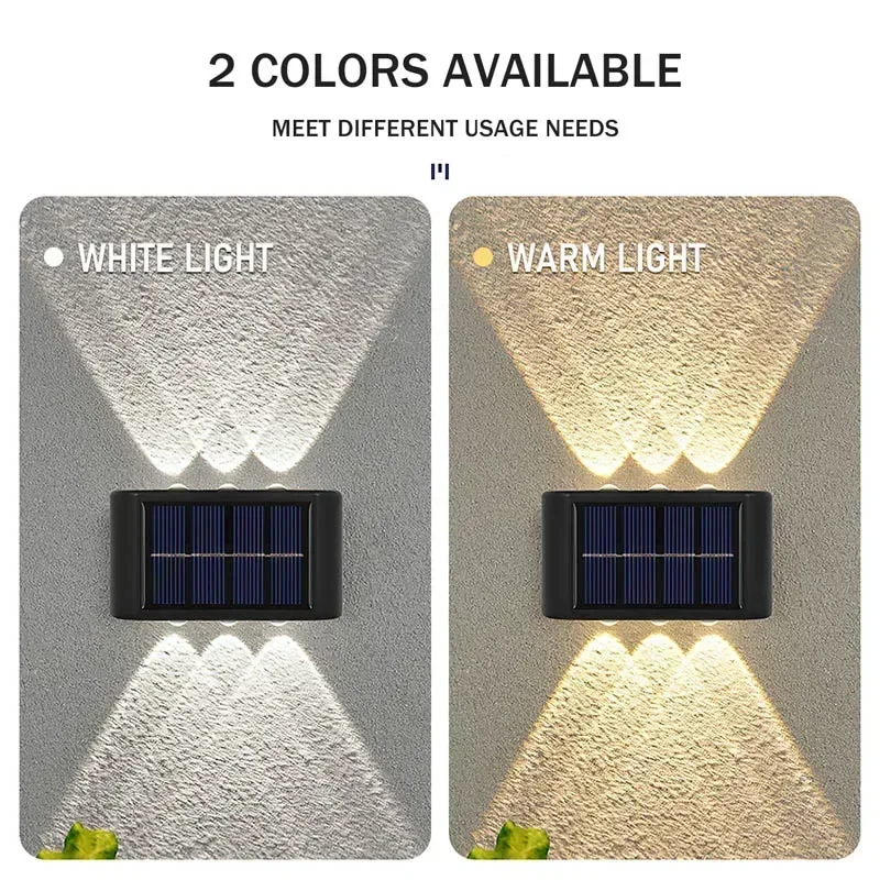 LED Solarlamp Buiten Waterdich - Outdoor Lighting Up And Down recensie en prijs