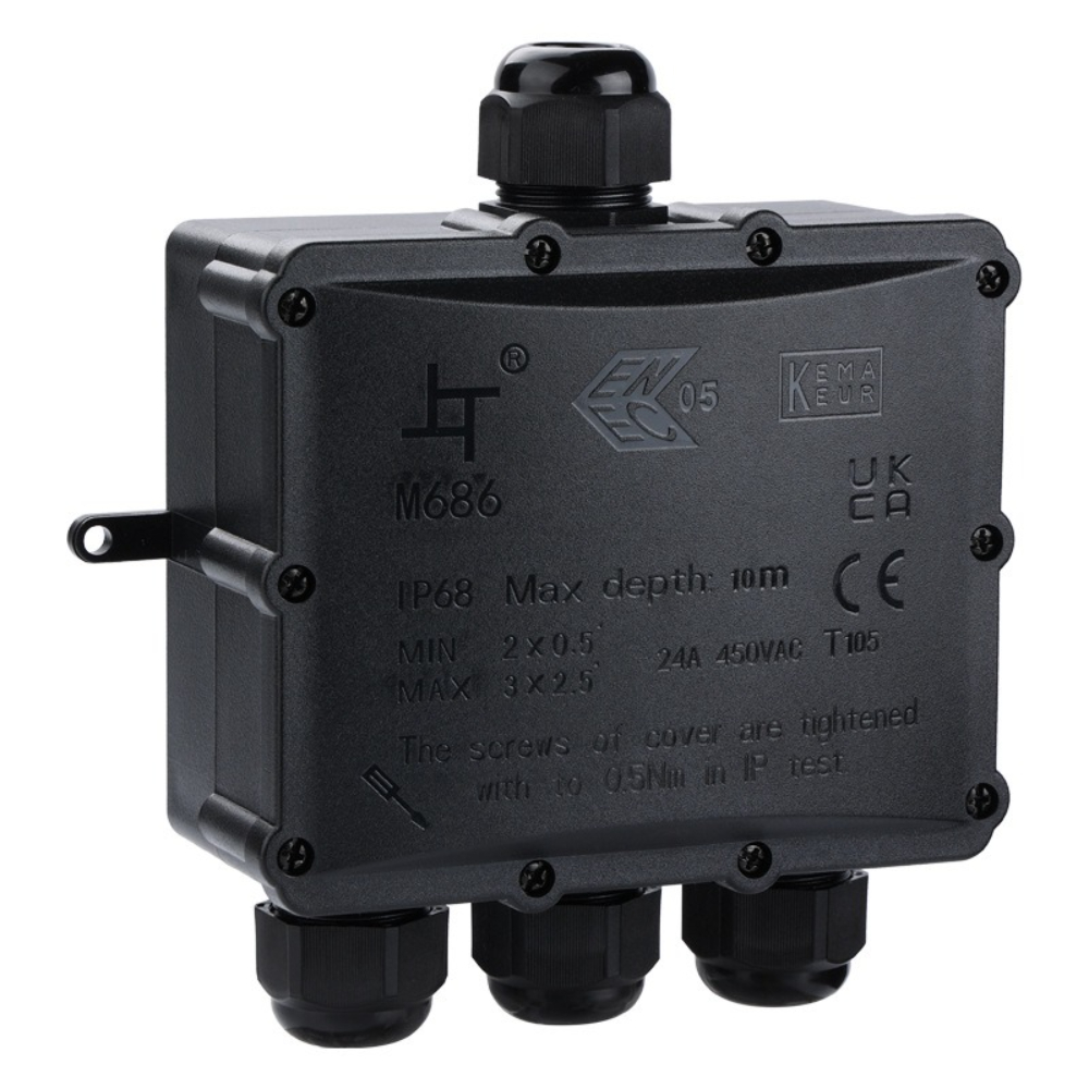4Way 1In3Out IP68 Waterdichte  - Outdoor Lighting Underground Wiring recensie en prijs