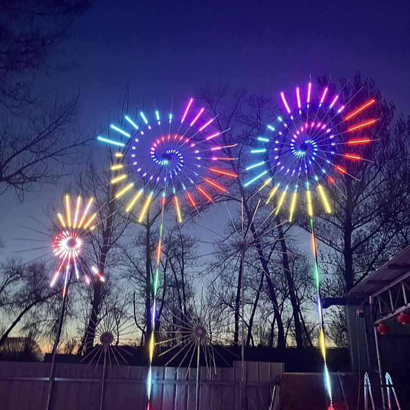 Geluidsgeactiveerde vuurwerkve - Outdoor Lighting Year Round recensie en prijs