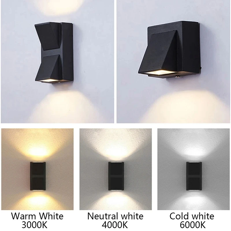 LED-wandlamp IP65 buiten water - Outdoor Lighting Up And Down recensie en prijs