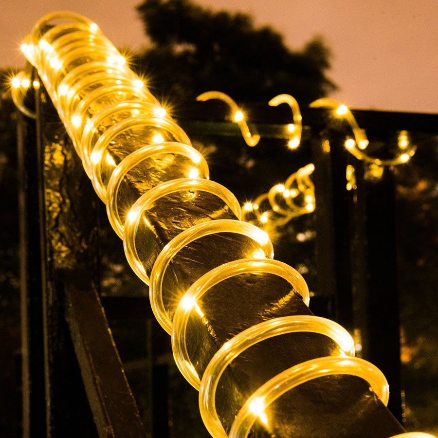 LED Outdoor Solar Rope Tube Fa - Outdoor Lighting Year Round recensie en prijs