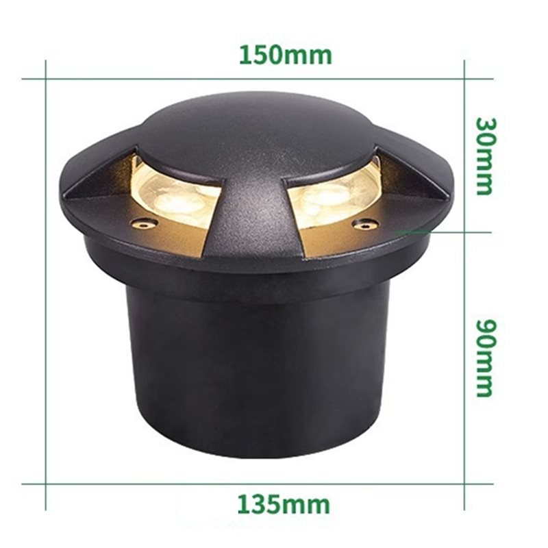 AB06 Waterdichte LED-vloerverl - Outdoor Lighting Install recensie en prijs