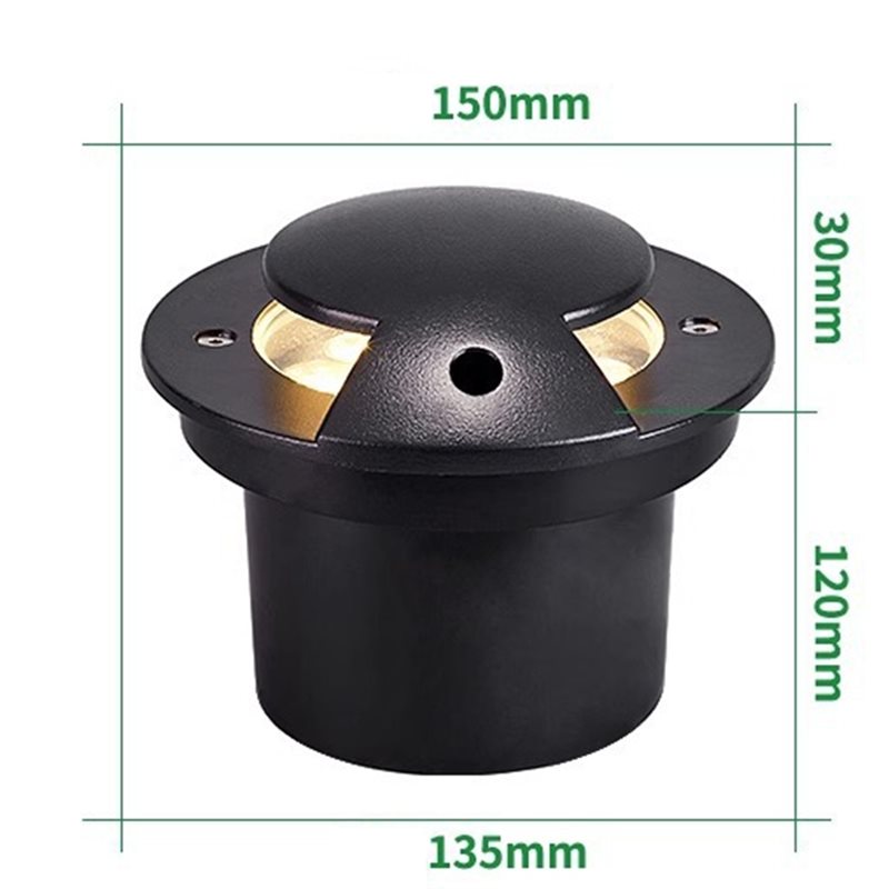 AB06 Waterdichte LED-vloerverl - Outdoor Lighting Install recensie en prijs