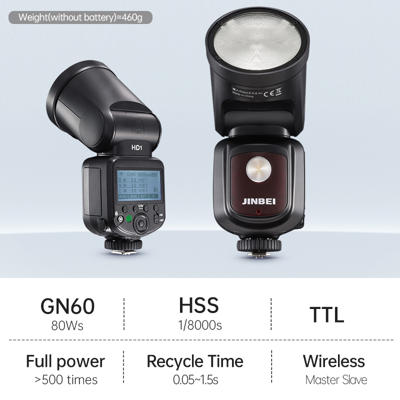 JINBEI HD-1 Camera Flitslicht  - Outdoor Lighting Kit Photography recensie en prijs
