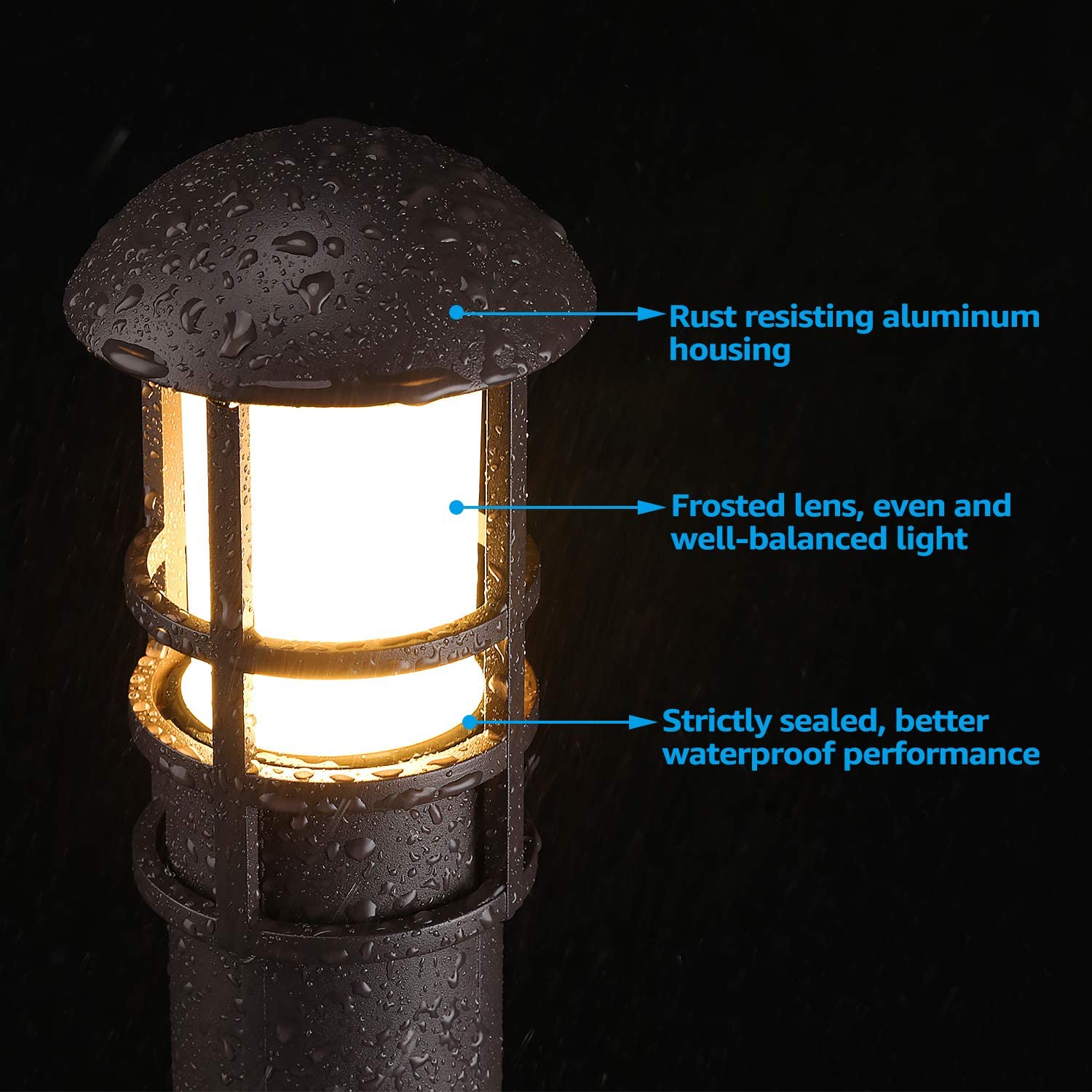 8Pcs Led Outdoor Tuin Gazon Ve - Outdoor Lighting Install recensie en prijs