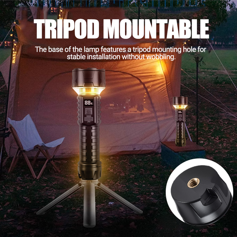 COB LED-zaklamp Oplaadbare lan - Outdoor Lighting Lanterns recensie en prijs
