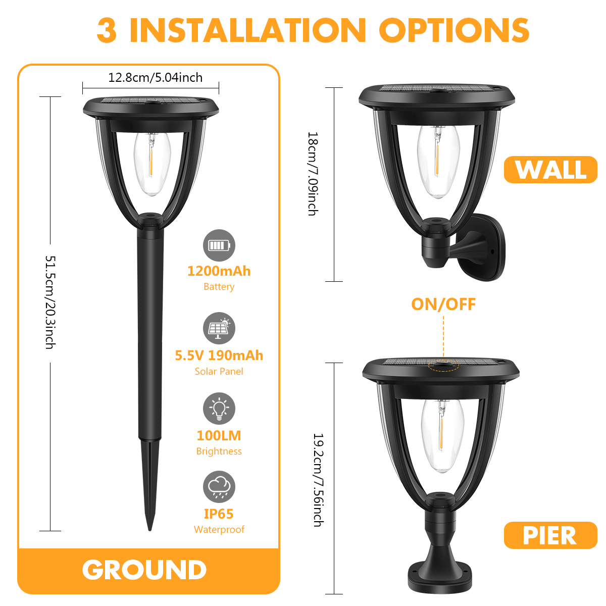 Zonne-energie licht buiten zon - Outdoor Lighting Install recensie en prijs