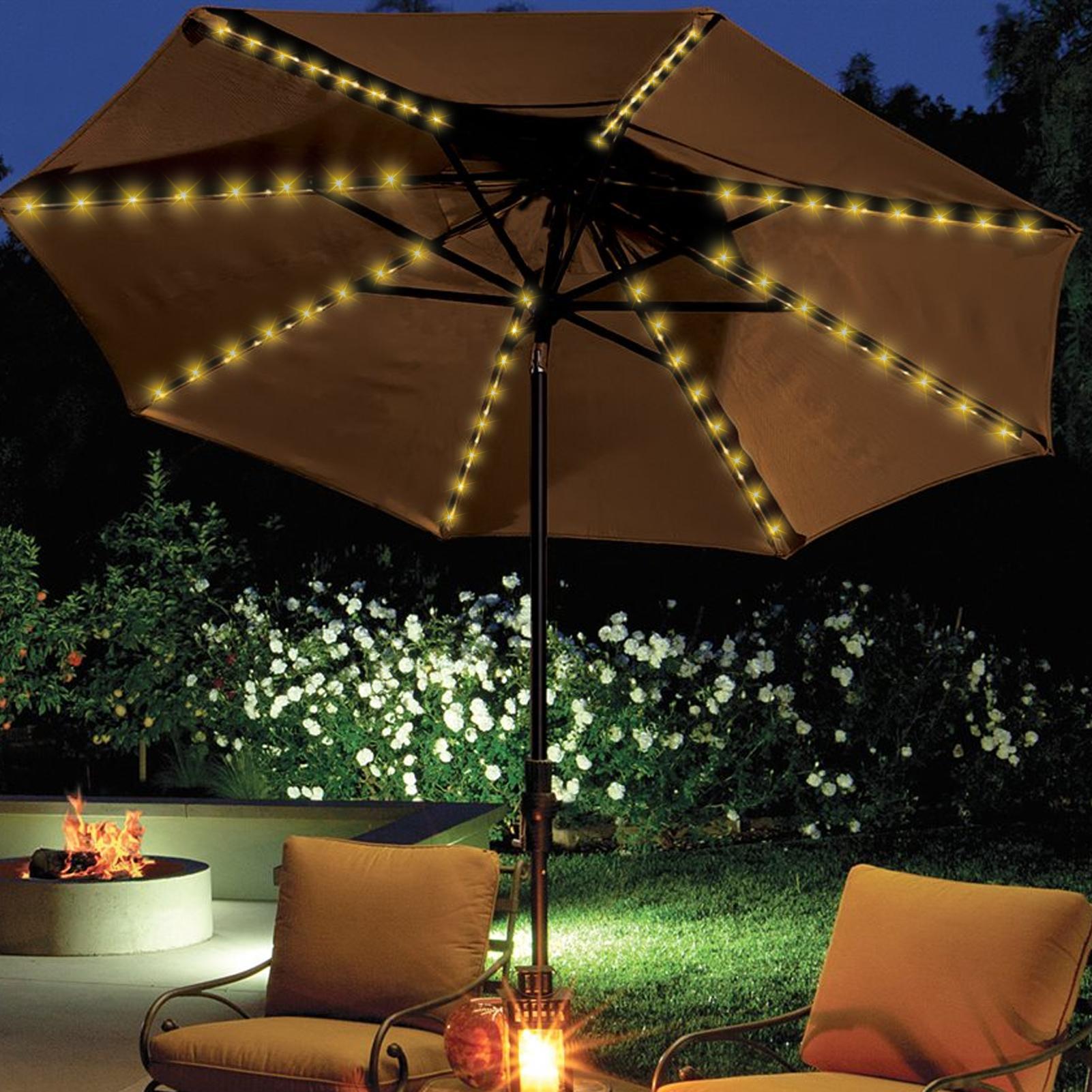 Zonne-parasol lichtsnoer 104 L - Halo Outdoor Lighting recensie en prijs