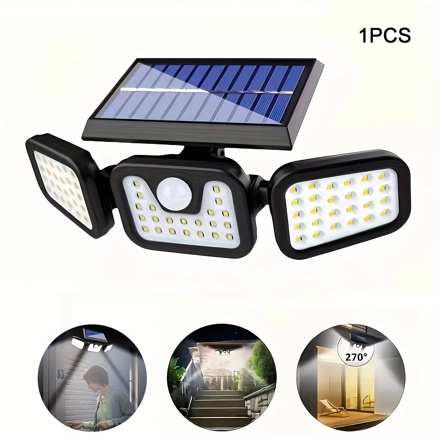 74 LED bewegingsmelderlamp op  - Outdoor Lighting Experts recensie en prijs