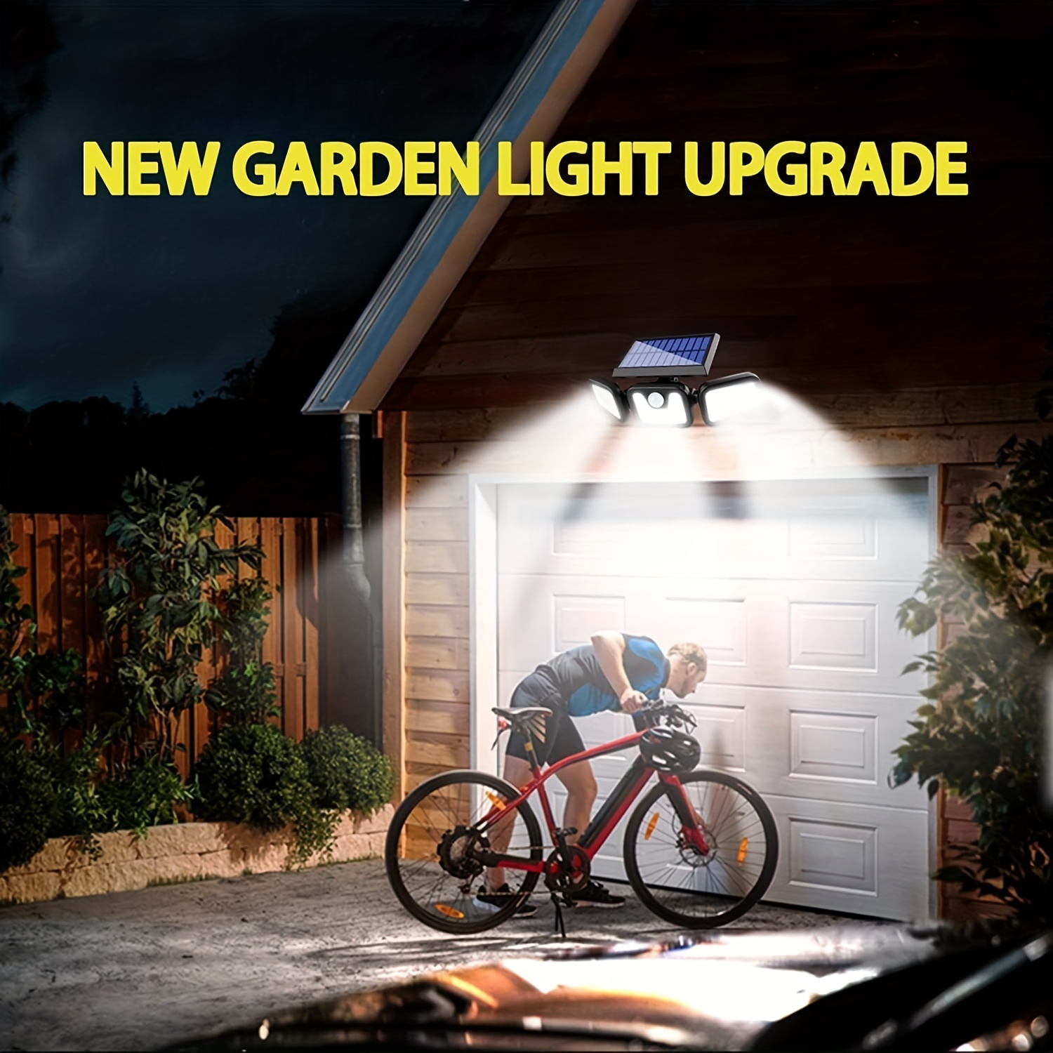 74 LED bewegingsmelderlamp op  - Outdoor Lighting Experts recensie en prijs
