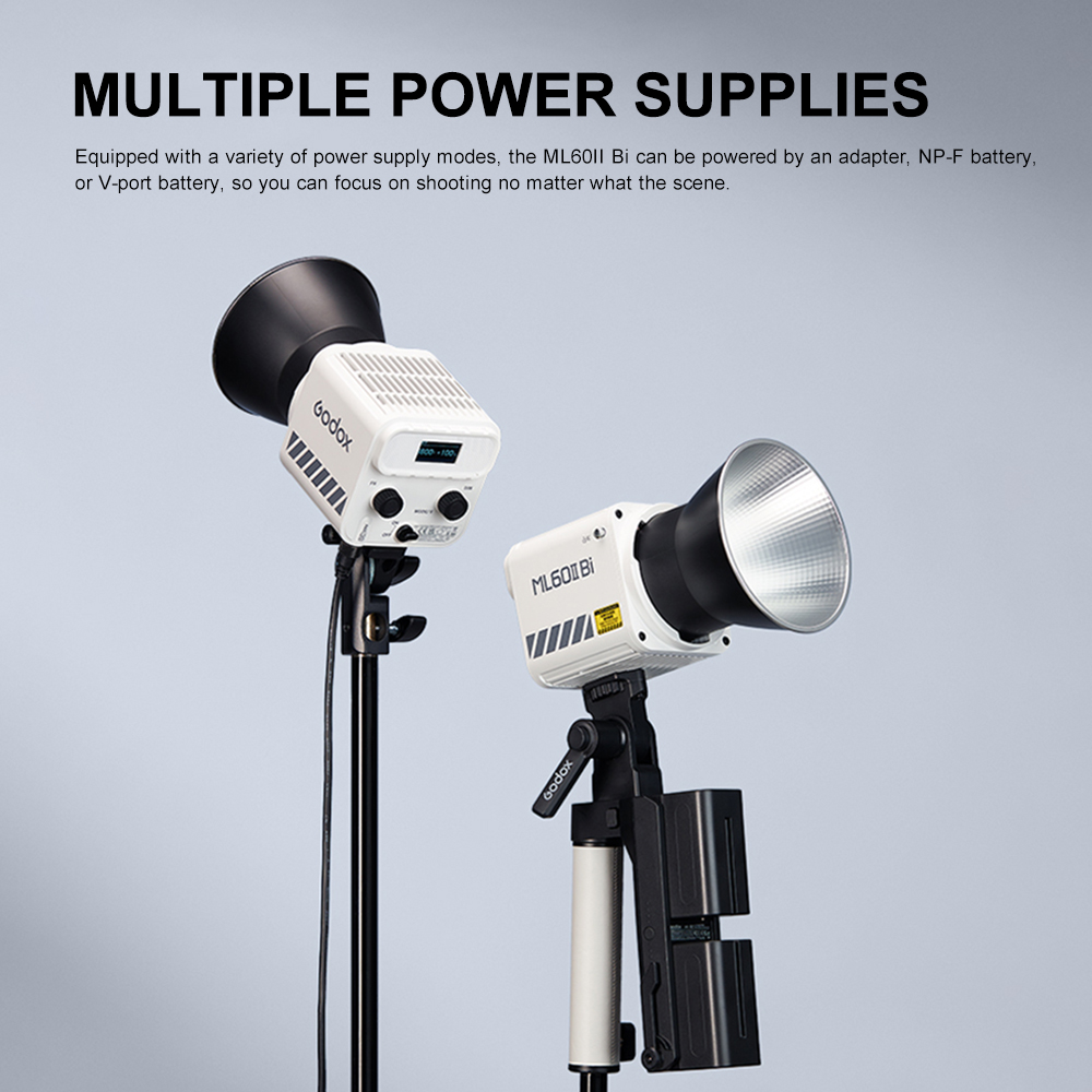 Godox ML60II BI-videolamp 2800 - Outdoor Lighting Kit Photography recensie en prijs