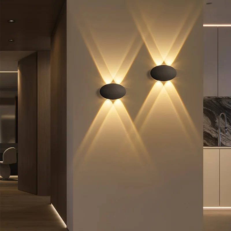 Moderne eenvoudige LED 4W oval - Outdoor Lighting Voltage recensie en prijs
