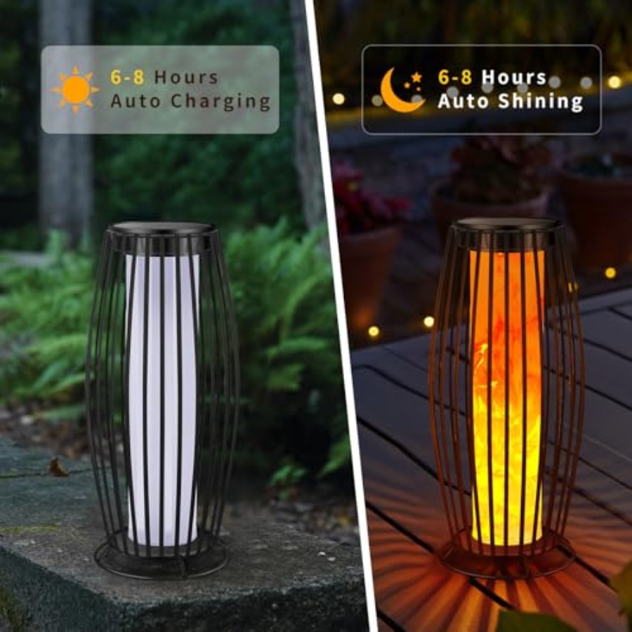 Zonne-buitenvloerlamp Flikkere - Outdoor Lighting Solar recensie en prijs