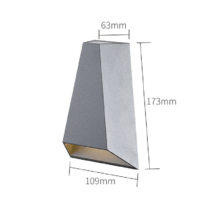 12W Led Outdoor & Indoor Wandl - Outdoor Lighting Up And Down recensie en prijs