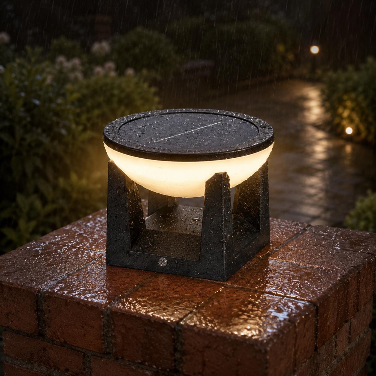 Zonne-paallamp Eenvoudig te in - Outdoor Lighting Install recensie en prijs