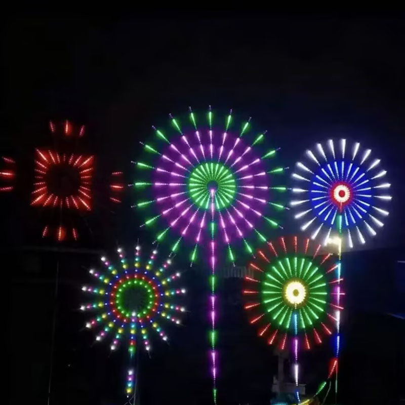 Dubbelzijdige windmolen-rotere - Outdoor Lighting Year Round recensie en prijs