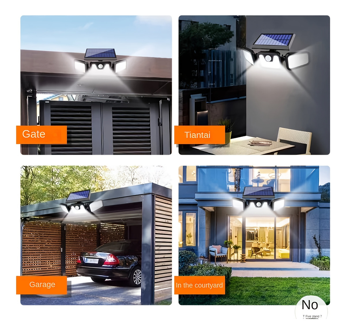 LED wandlamp op zonne-energie  - Outdoor Lighting Experts recensie en prijs