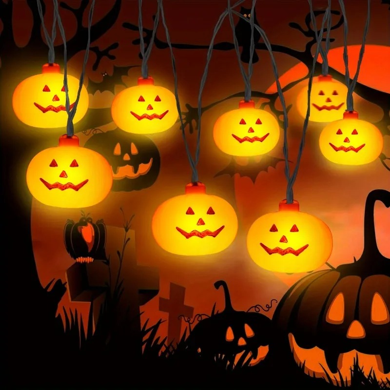 Pompoen Halloween Lichtensling - Outdoor Lighting Lanterns recensie en prijs
