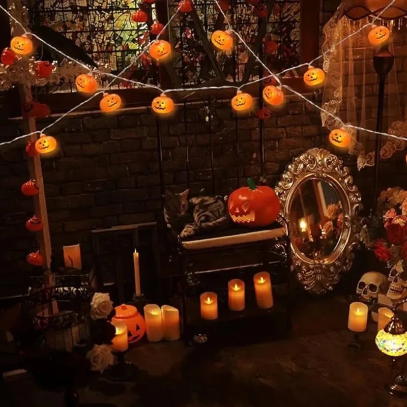 Pompoen Halloween Lichtensling - Outdoor Lighting Lanterns recensie en prijs