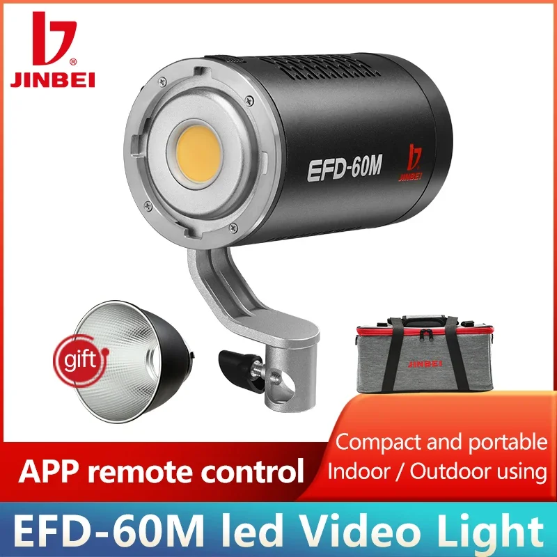 JINBEI EFD-60M 60W Batterijset - Outdoor Lighting Kit Photography recensie en prijs