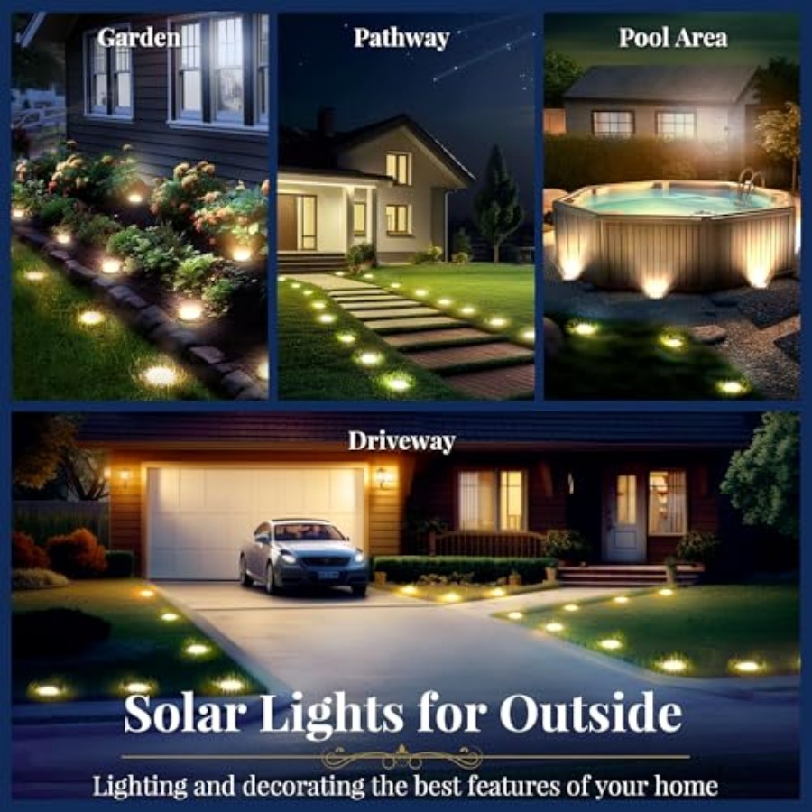 Solar Ground Lights Solar Ligh - Outdoor Lighting Solar recensie en prijs