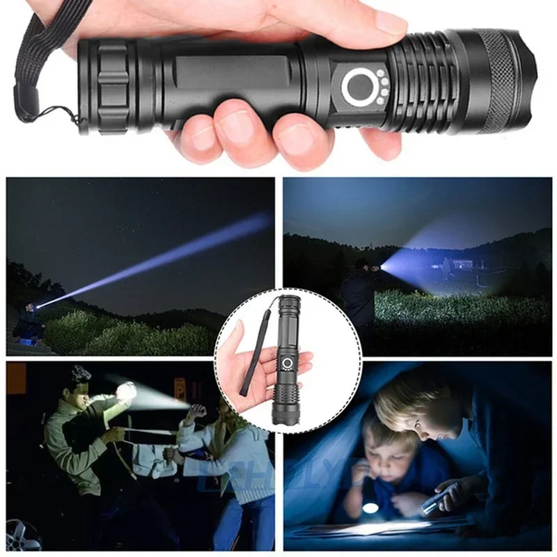 High Power XHP70 Led-zaklamp U - Outdoor Lighting Setup recensie en prijs