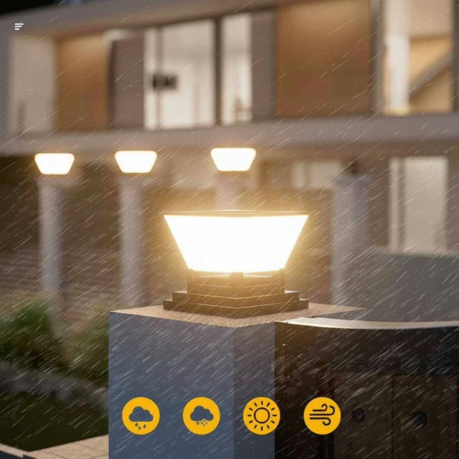 Solar Post Light Waterbestendi - Outdoor Lighting Install recensie en prijs