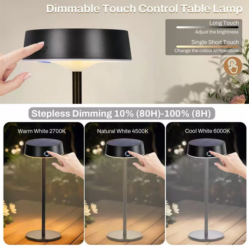 Tafellamp op zonne-energie Dim - Halo Outdoor Lighting recensie en prijs
