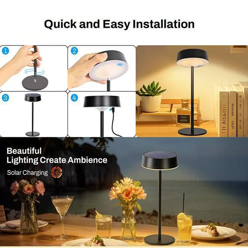 Tafellamp op zonne-energie Dim - Halo Outdoor Lighting recensie en prijs