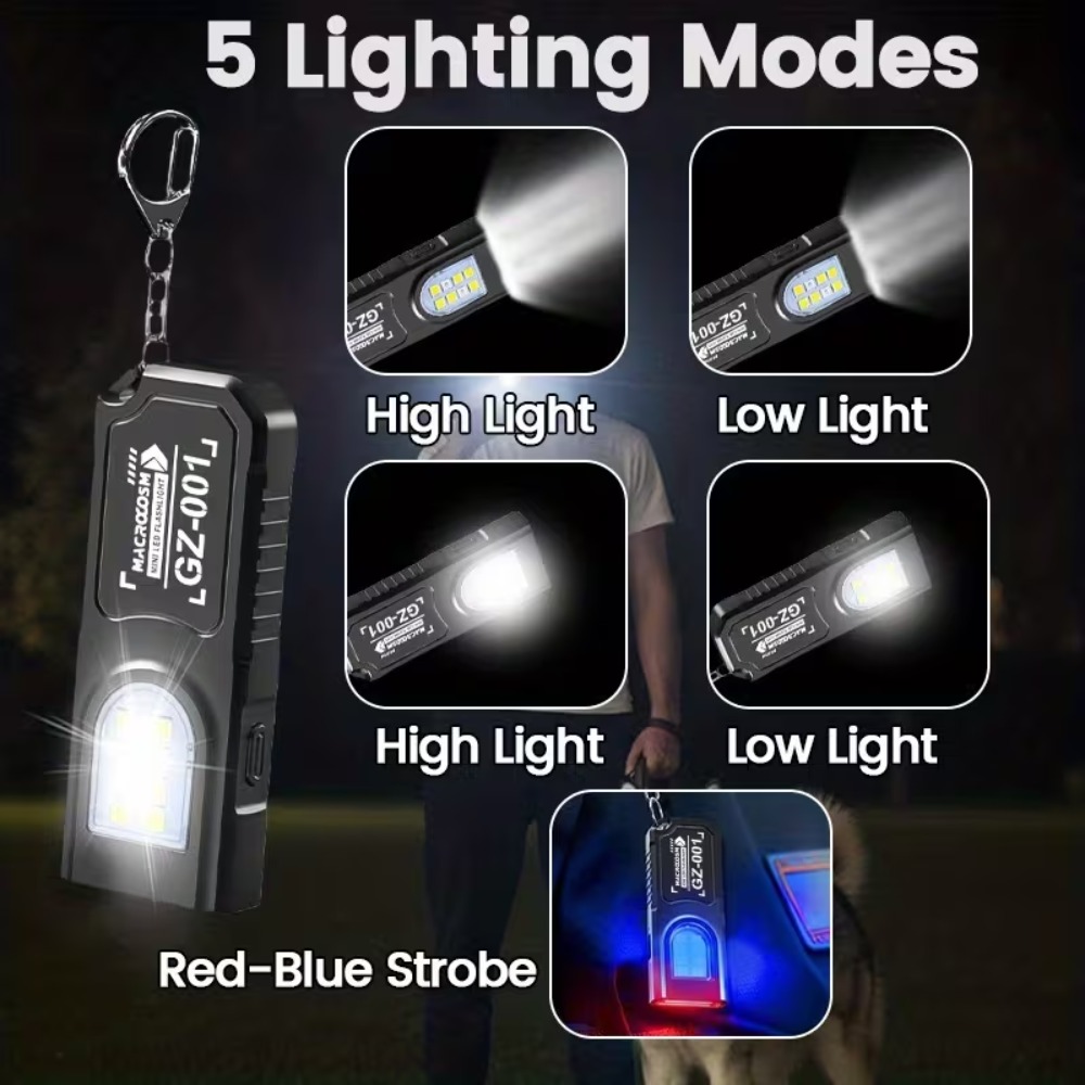 Mini COB LED-sleutelhangerzakl - Outdoor Lighting Setup recensie en prijs