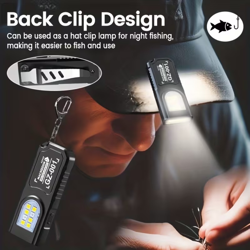 Mini COB LED-sleutelhangerzakl - Outdoor Lighting Setup recensie en prijs