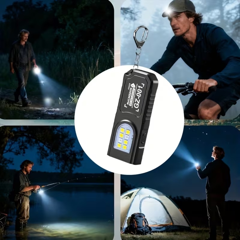 Mini COB LED-sleutelhangerzakl - Outdoor Lighting Setup recensie en prijs